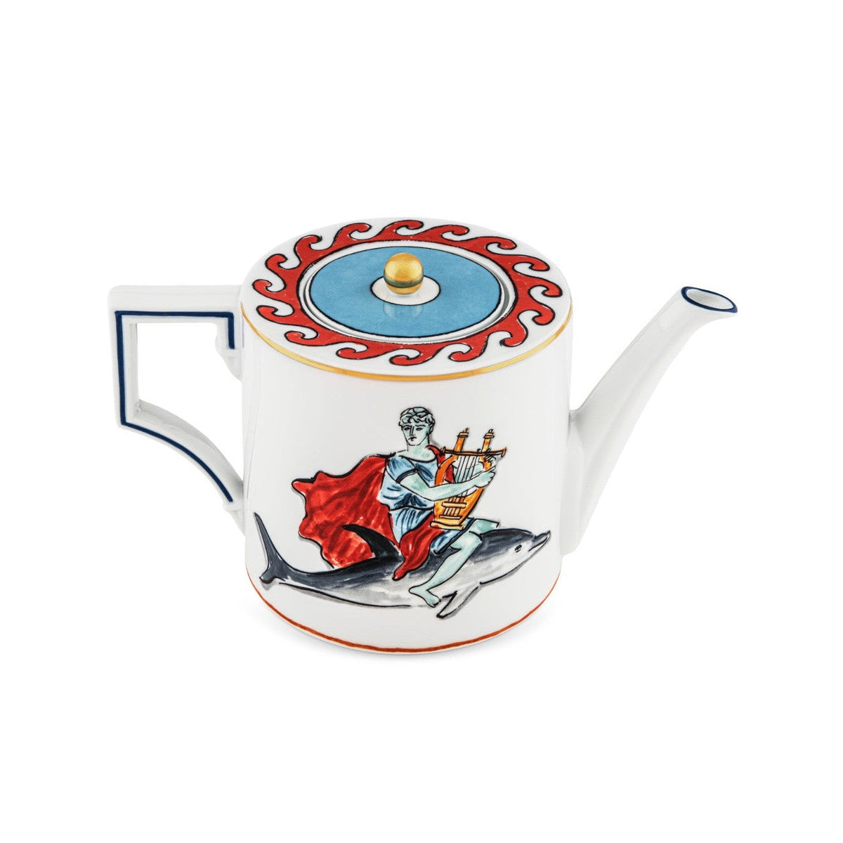 Il Viaggio Di Nettuno Teapot With Cover – Collecto