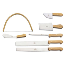 Load image into Gallery viewer, Boxwood Italiani Cheese Knife Set, 7 Knives