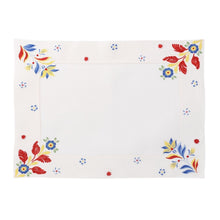 Load image into Gallery viewer, Floral Pink Placemat, Set of 2