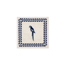 Load image into Gallery viewer, Caica Navy Blue Cocktail Napkin, Set of 4