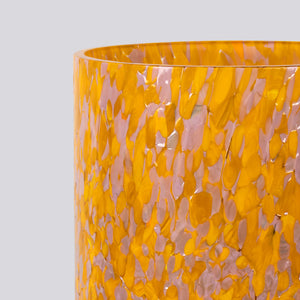 Macchia su Macchia Mustard & Violet Medium Vase