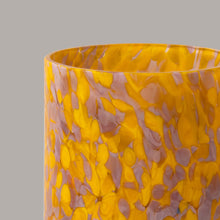 Load image into Gallery viewer, Macchia su Macchia Mustard &amp; Violet Glass, Set of 6