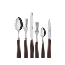 Load image into Gallery viewer, Icône Brown Flatware Set, 5 Pieces