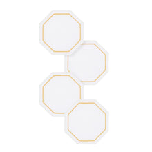 Load image into Gallery viewer, Octo Yellow Coaster, Set of 4