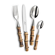 Load image into Gallery viewer, Bamboo Flatware Set, 5 Pieces