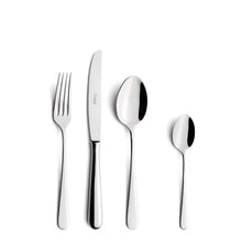 Load image into Gallery viewer, Alcantara Silver Flatware Set (24 Pieces)