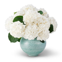 Load image into Gallery viewer, Calinda Blue Grotto Gold Vase