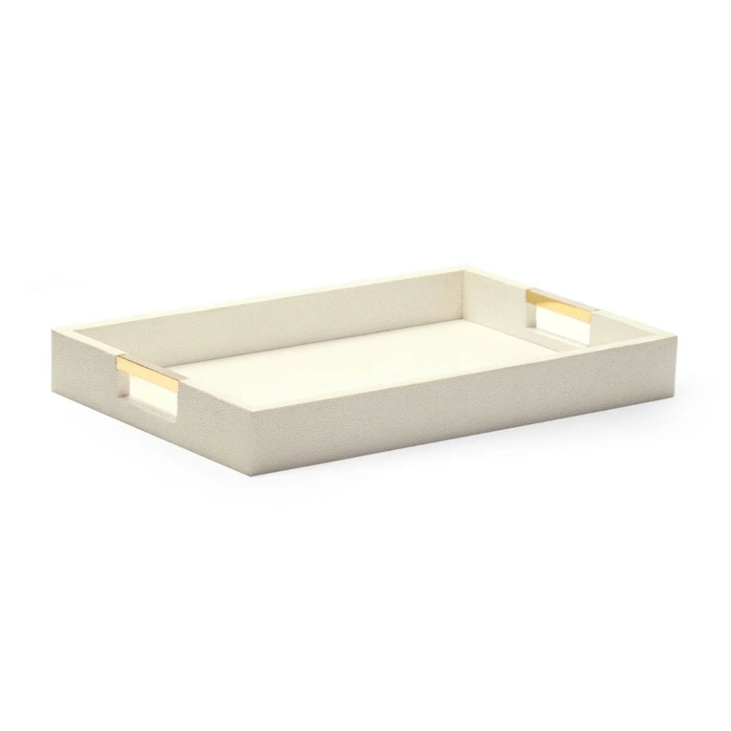 Modern Shagreen Desk Tray