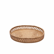 Load image into Gallery viewer, Vimini Woven Oval Tray, Medium