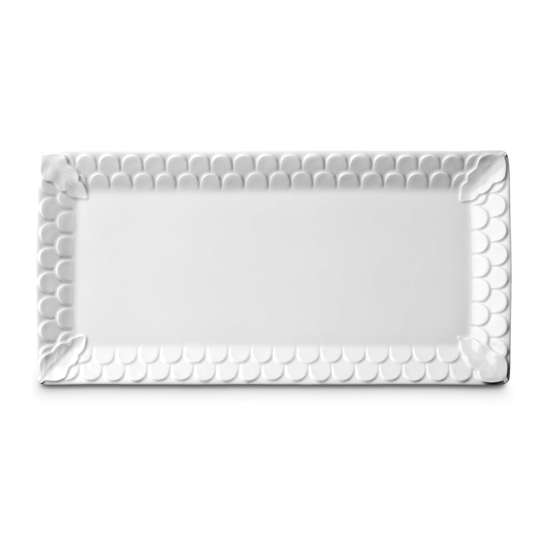 Aegean White Rectangular Platter