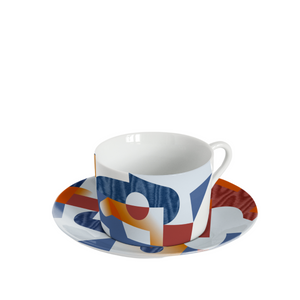Alchimie Tea Cup & Saucer, Set of 6