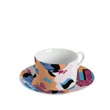 Load image into Gallery viewer, Alchimie Tea Cup &amp; Saucer, Set of 6
