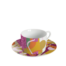 Load image into Gallery viewer, Alchimie Tea Cup &amp; Saucer, Set of 6