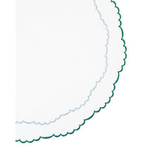 Load image into Gallery viewer, Allegra Round White Placemat, Set of 4