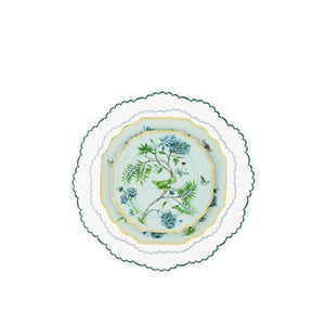 Allegra Round White Placemat, Set of 2