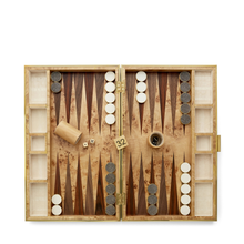Load image into Gallery viewer, Shagreen Backgammon Set