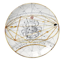 Load image into Gallery viewer, Zodiac Astrology Signs Dinner Plate, Set of 12