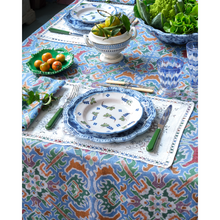 Load image into Gallery viewer, Speckled Turquoise Dinner Plate