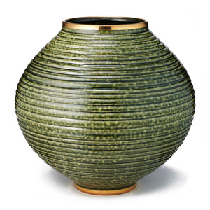 Calinda Forest Green Vase