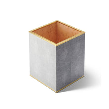 Load image into Gallery viewer, Classic Shagreen Waste Basket