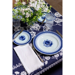 Cosmo Navy Rectangular Tablecloth