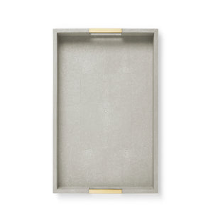 Modern Shagreen Desk Tray