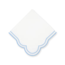 Load image into Gallery viewer, Dotted Scallop White &amp; Blue Collection