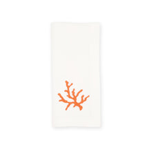 Load image into Gallery viewer, Coral Orange Napkin, Set of 4
