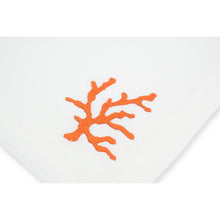 Load image into Gallery viewer, Coral Orange Napkin, Set of 4