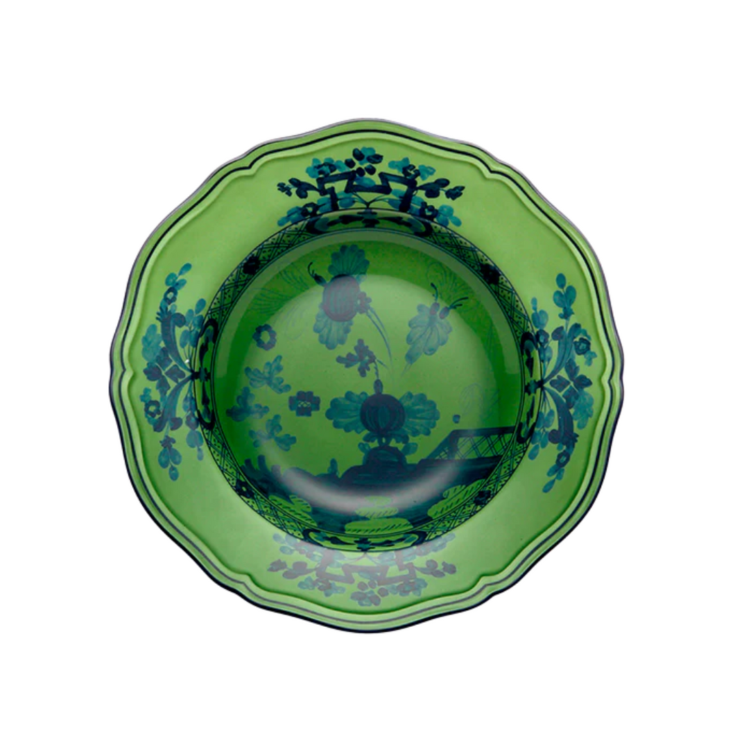 Oriente Italiano Malachite Soup Plate, Set of 2