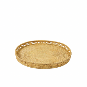 Woven Sabbia Oval Tray, Medium