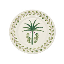 Load image into Gallery viewer, Forest Green Wild Beauty Dessert Plate, Set of 2