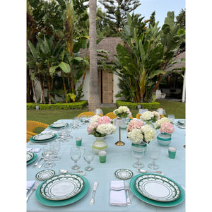 Alhambra Green Dessert Plate, Set of 2