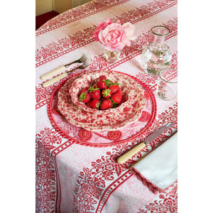 Speckled Pink Fruit Plate