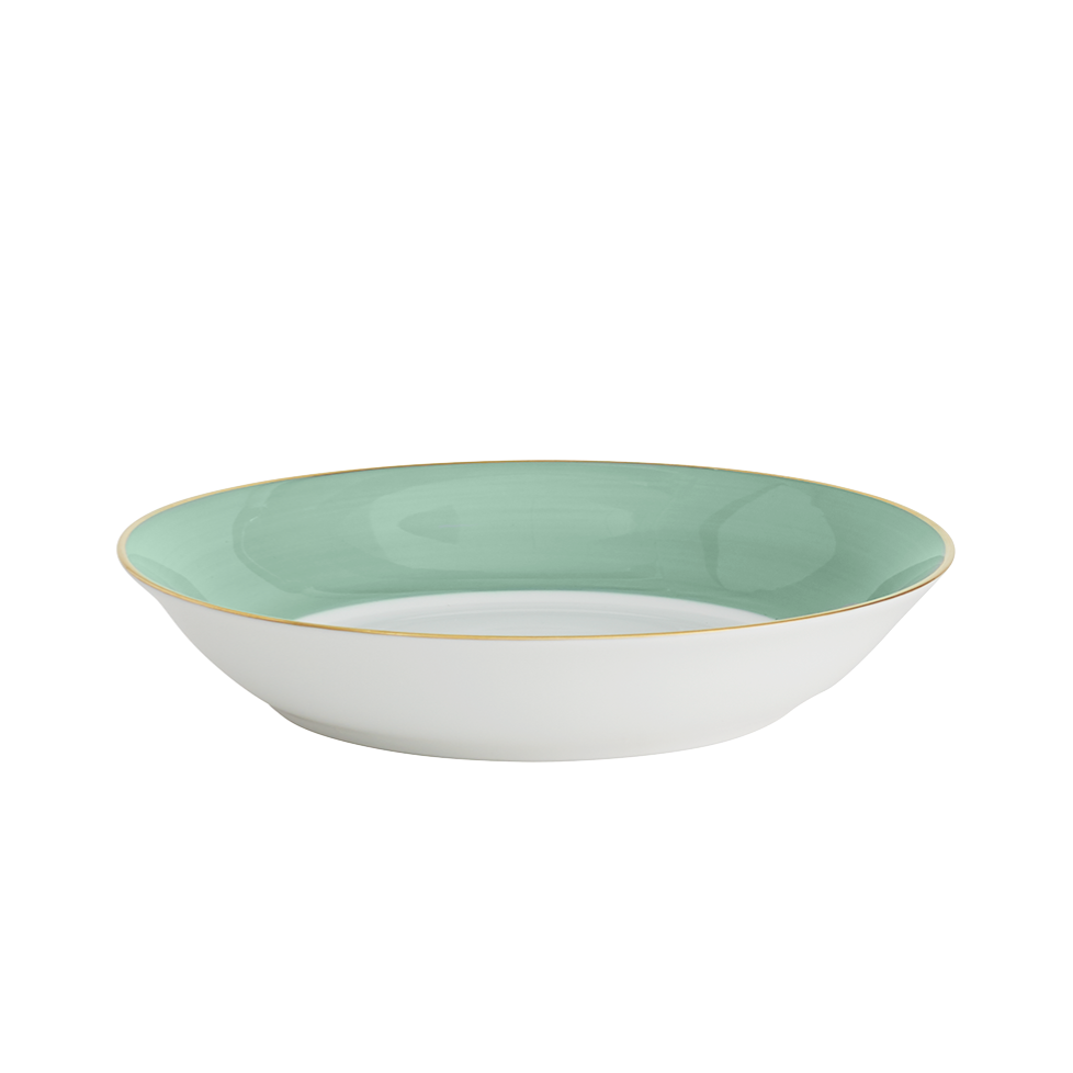 Lexington Celadon Coup Soup Plate