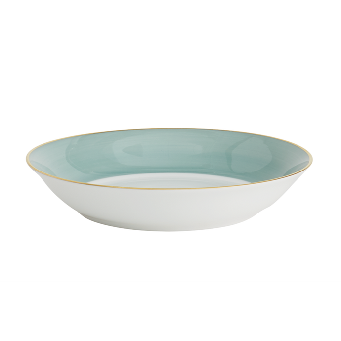 Lexington Turquouise Coup Soup Plate