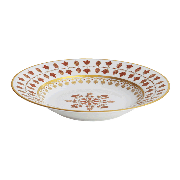 Matignon Rust Rim Soup Plate