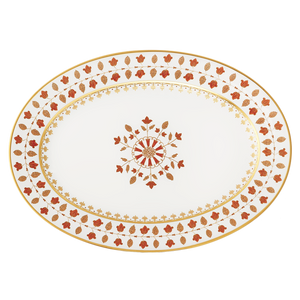 Matignon Rust Oval Platter