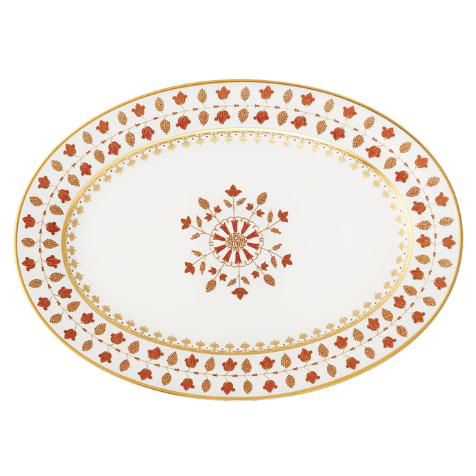 Matignon Rust Oval Platter
