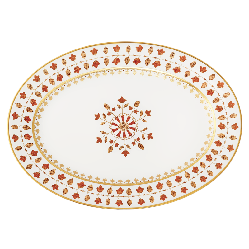 Matignon Rust Oval Platter
