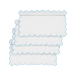 Zurbano Baby Blue Placemat, Set of 4