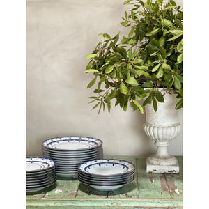 Alhambra Blue Soup Plate, Set of 2