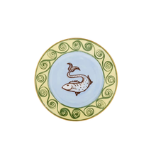 Load image into Gallery viewer, Il Viaggio Di Nettuno Sky Blue Bread Plate, Set of 2