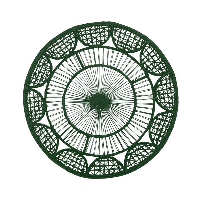 Shei Green Placemat, Set of 6