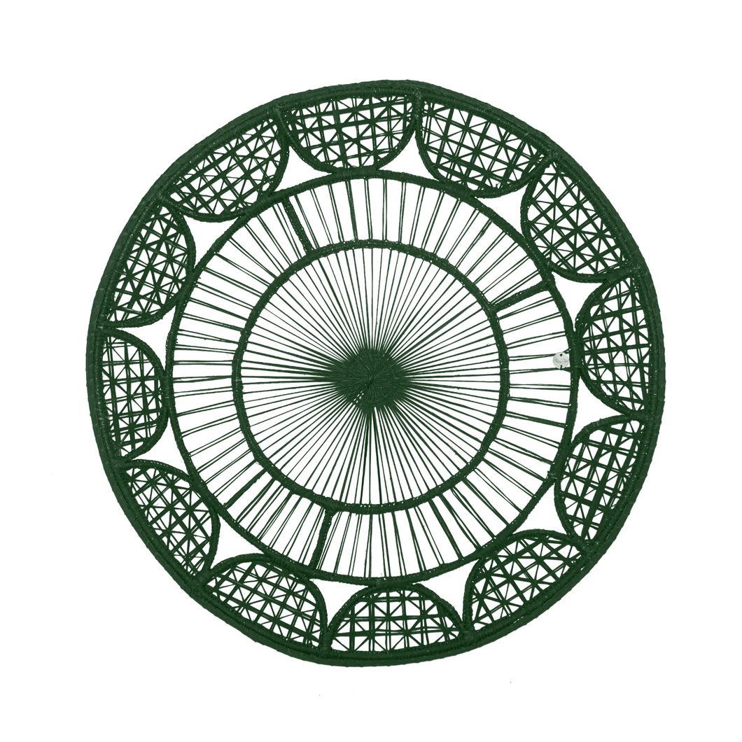 Shei Green Placemat, Set of 6