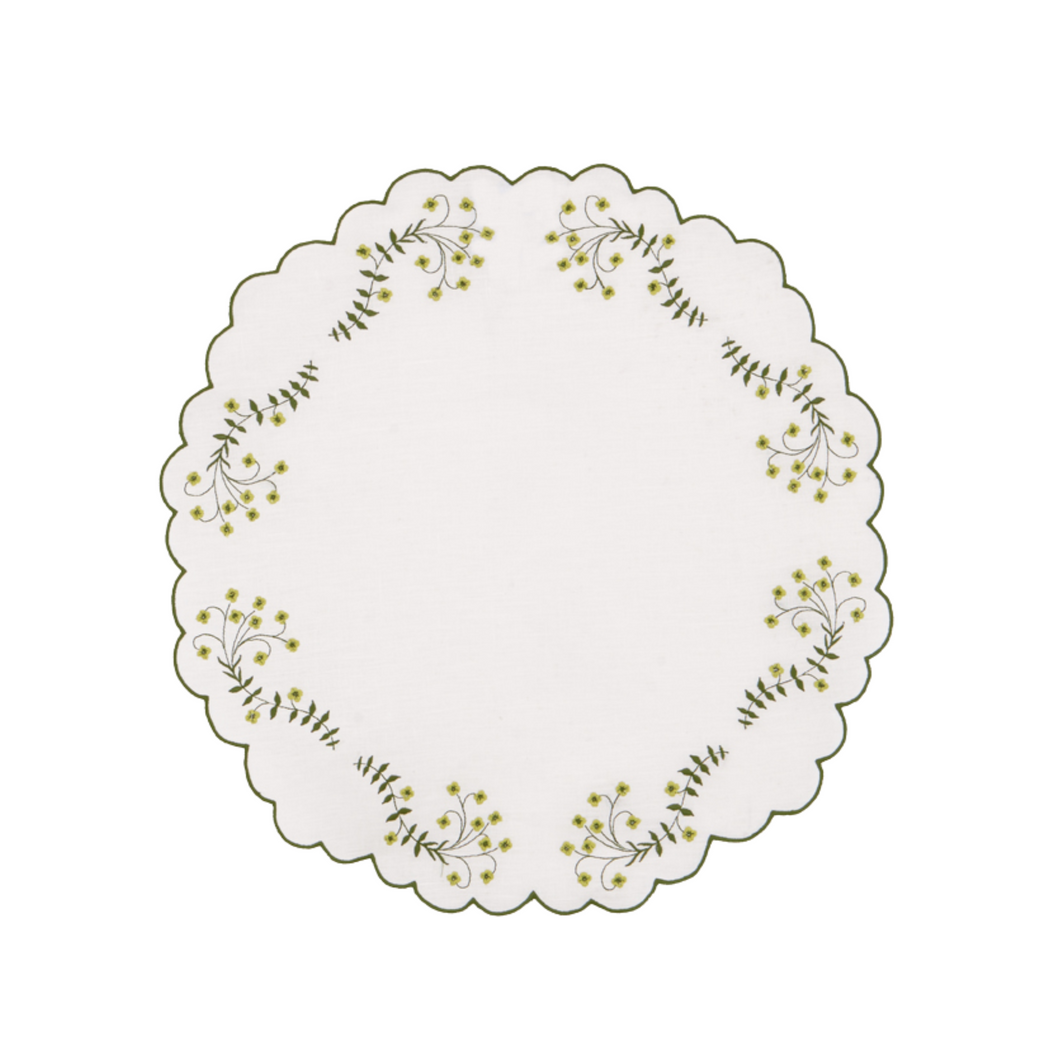 Spring Green Placemat, Set of 4