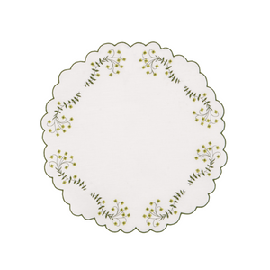 Spring Green Cocktail Napkin, Set of 4
