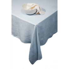 Load image into Gallery viewer, Linen Sateen Light Blue Napkin, Set of 4