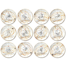 Load image into Gallery viewer, Zodiac Virgo Plate Set