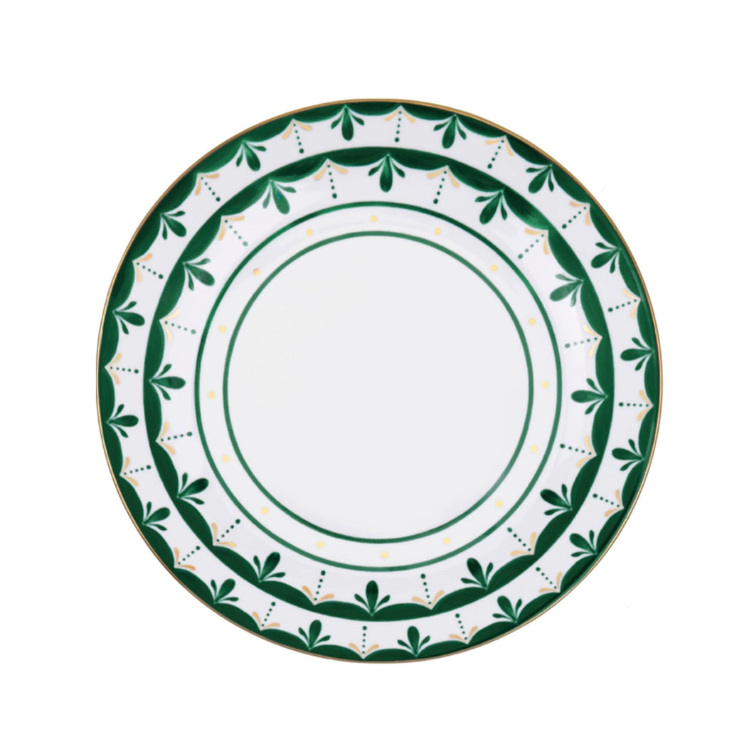 Alhambra Green Dinner Plate, Set of 2